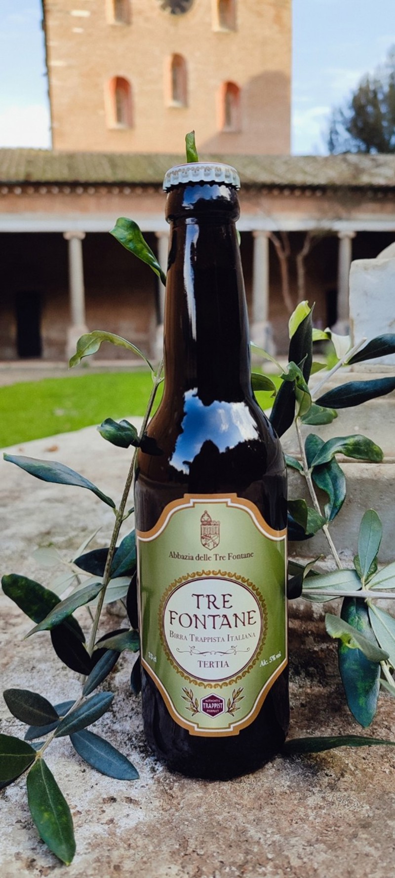 Tre Fontane: nieuw bier: Tertia